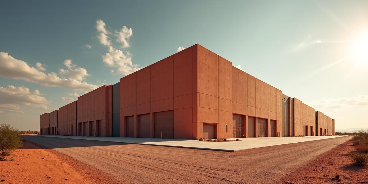 Panoramic view of our Nogales logistics facility