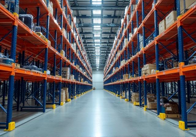 Internal high-reach racking system